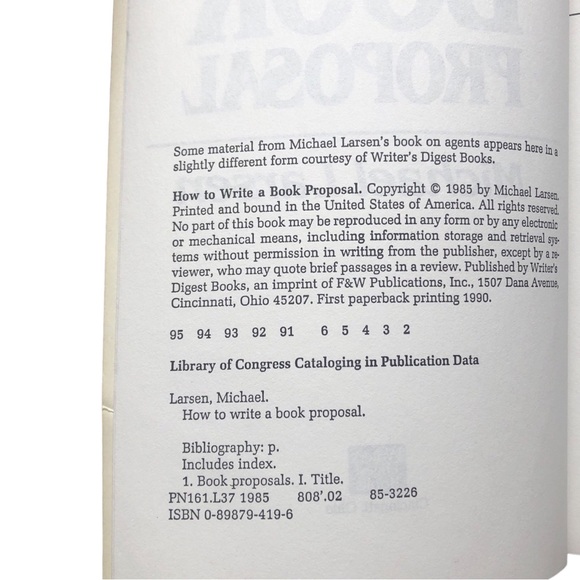 2 Nonfiction Books: How to Write a Book Proposal and You Can Write a Novel - Picture 11 of 13